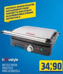 Hoover - Bistecchiera Houstyle Mod.ge5003slg