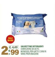 Salviettine Detergenti Confezione