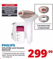 Philips - Epilatore Luce Pulsata BRI945/00