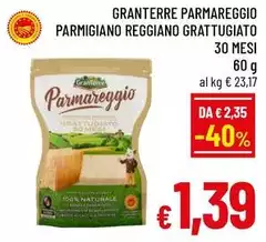 Granterre - Parmareggio Parmigiano Reggiano Grattugiato