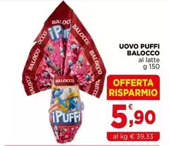 Balocco - Uovo Puffi