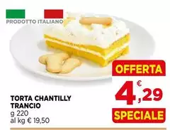 Torta Chantilly Trancio