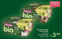 Plasmon - Omogeneizzato Di Carne Bio Plasmon - Omogeneizzato Di Carne Bio