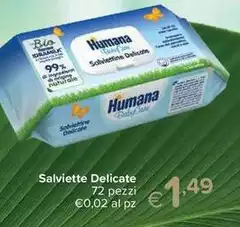 Humana - Salviette Delicate