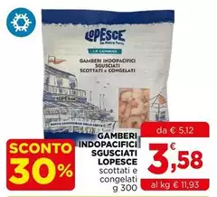 Lopesce - Gamberi Indopacifici Sgusciati