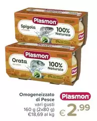 Plasmon - Omogeneizzato Di Pesce Plasmon - Omogeneizzato Di Pesce