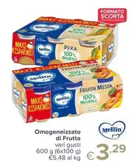 Mellin - Omogeneizzato Di Frutta Mellin - Omogeneizzato Di Frutta