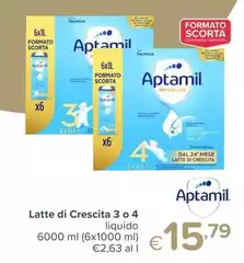 Aptamil - Latte Di Crescita 3 O 4