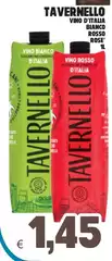 Tavernello - Vino D'italia Bianco Rosso
