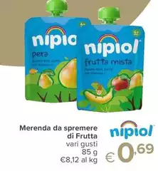 Nipiol - Merenda Da Spremere Di Frutta