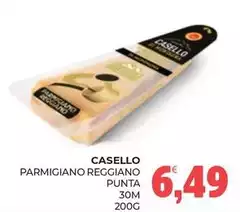Selezione casillo - Parmigiano Reggiano Punta 30m Selezione casillo - Parmigiano Reggiano Punta 30m