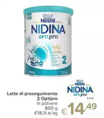 Nestlè - Latte Di Proseguimento 2 Optipro Nestlè - Latte Di Proseguimento 2 Optipro