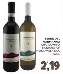 Chardonnay Siciliano IGP Nero Avola DOC
