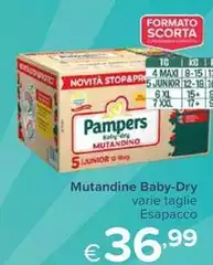 Pampers - Mutandine Baby-Dry