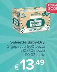 Pampers - Salviette Baby-Dry