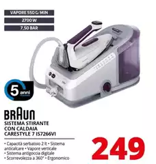 Braun - CareStyle 7 Ferro Da Stiro Con Caldaia IS7266VI