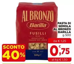 Barilla - Pasta Di Semola Al Bronzo