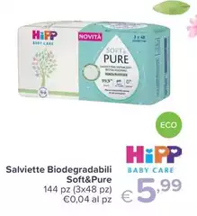 Hipp - Salviette Biodegradabili