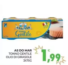 Asdomar - Tonno Gentile Olio Di Girasole