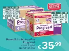 Pampers - Pannolini O Mutandine Progressi
