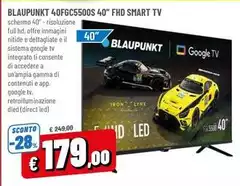 Blaupunkt - 40FCG5500S 40" FHD Smart TV