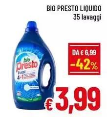 Bio Presto - Liquido