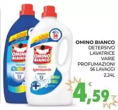 Omino Bianco - Detersivo Lavatrice Varie Profumazioni 56 Lavaggi Omino Bianco - Detersivo Lavatrice Varie Profumazioni 56 Lavaggi