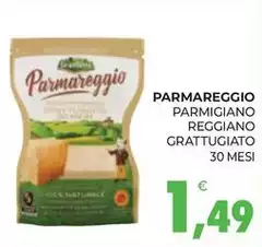 Parmareggio - Parmigiano Reggiano Grattugiato 30 Mesi Parmareggio - Parmigiano Reggiano Grattugiato 30 Mesi