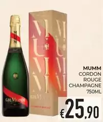 Mumm - Cordon Rouge Champagne