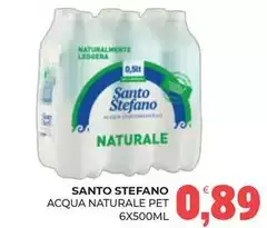 Santo stefano - Acqua Naturale Pet Santo stefano - Acqua Naturale Pet