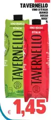 Tavernello - Vino D'italia Bianco Rosso