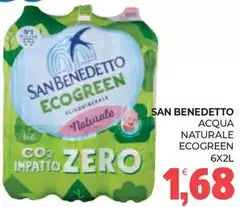 San Benedetto - Acqua Naturale Ecogreen San Benedetto - Acqua Naturale Ecogreen