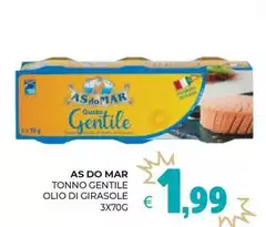 Asdomar - Tonno Gentile Olio Di Girasole