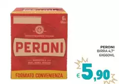 Peroni - Birra 4,7° 6x66oMl