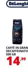 De Longhi - Caffè In Grani Decaffeinato 500 Gr De Longhi - Caffè In Grani Decaffeinato 500 Gr