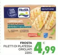 Frosta - Filetti Di Platessa Grigliati