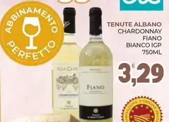 Villa - Tenute Albano Chardonnay Fiano Bianco IGP