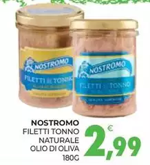 Nostromo - Filetti Tonno Naturale Olio Di Oliva