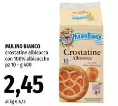 Mulino Bianco - Crostatine Albicocca Con 100% Albicocche