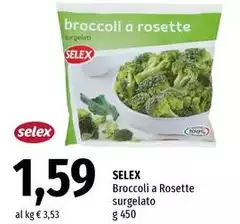 Selex - Broccoli A Rosette Surgelato