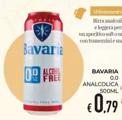Bavaria - 0.0 Analcolica