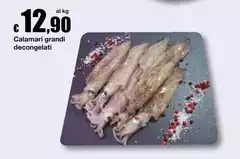 Calamari Grandi Decongelati