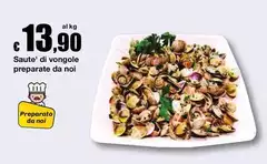 Saute' Di Vongole Preparate Da Noi