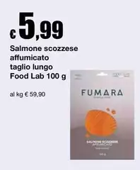 Foodlab - Salmone Scozzese Affumicato Taglio Lungo