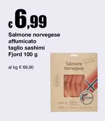 Fjord - Salmone Norvegese Affumicato Taglio Sashimi