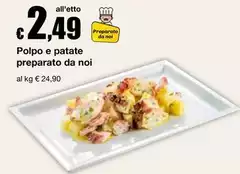 Polpo E Patate Preparato Da Noi