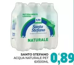 Santo stefano - Acqua Naturale Pet Santo stefano - Acqua Naturale Pet