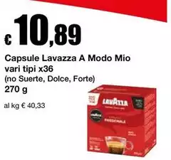 Lavazza - Capsule A Modo Mio