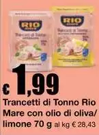 Rio - Trancetti Di Tonno Mare Con Olio Di Oliva/ Limone