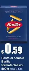 Barilla - Pasta Di Semola Formati Classici